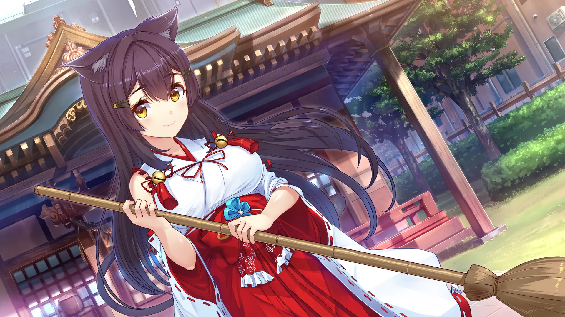 图片[8]-神社里的猫巫女（Tyranor＋PC端） | 羽翼社-羽翼社