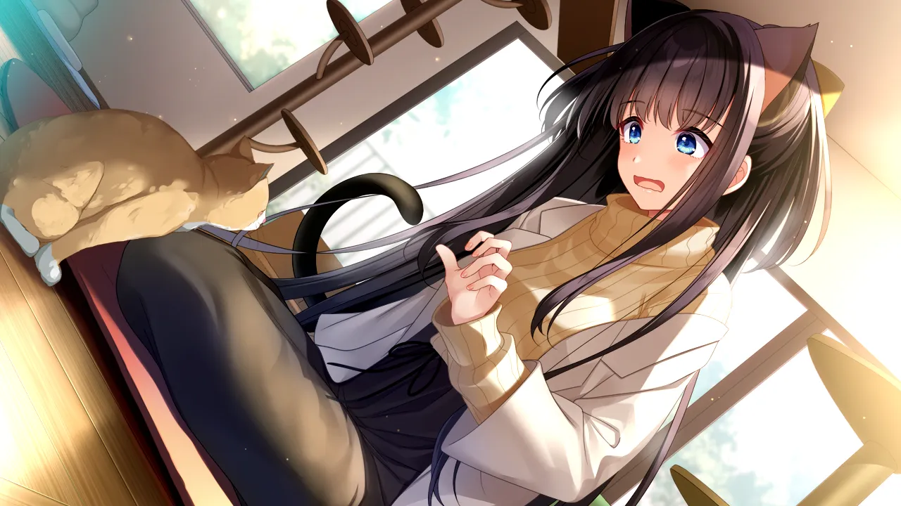 和小日向柚月共度初夜！～兽耳神明与温泉雾气的恋爱物语～小日向柚月と初夜したいっ！～けもみみ神様と湯けむり恋模様～（PC端）-羽翼社