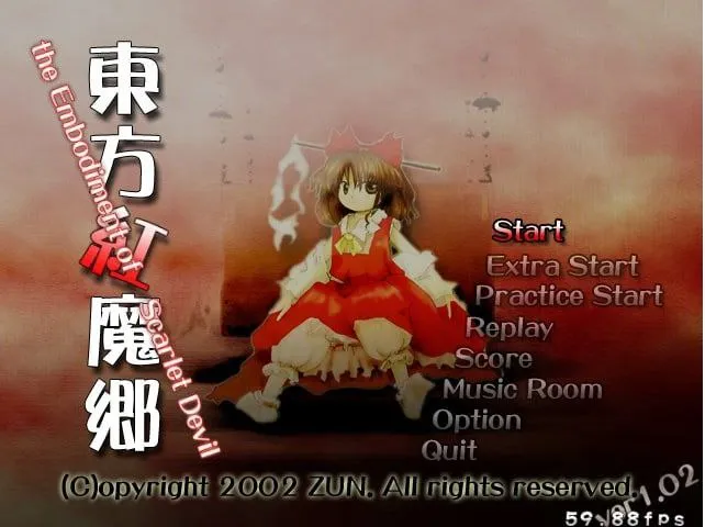 东方红魔乡 ～ the Embodiment of Scarlet Devil（PC端）-羽翼社