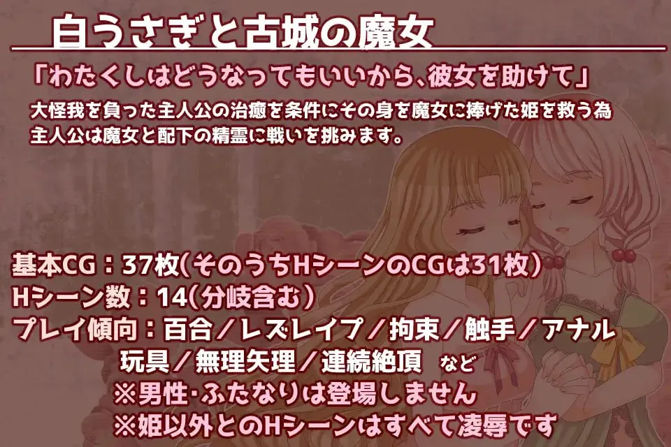 图片[1]-白兔与古城魔女v1.0/白うさぎと古城の魔女v1.0（PC端） | 羽翼社-羽翼社
