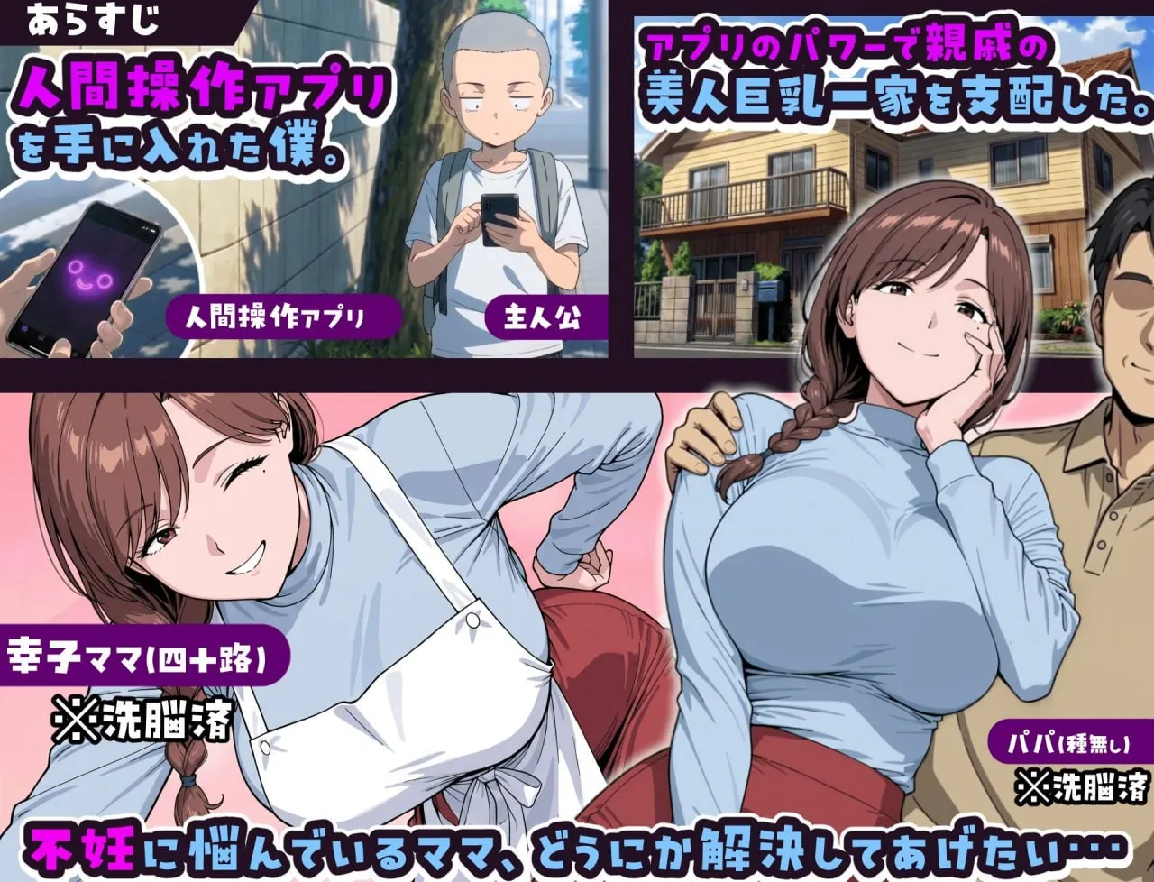 图片[2]-人間操作アプリで大馒头ママと子作りする話 v1.0/用人类操作App与大馒头妈妈造孩子的故事（安卓直装＋PC端） | 羽翼社-羽翼社