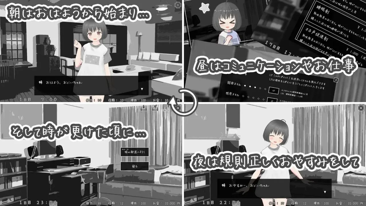 图片[4]-从将妹妹认知为雌性开始的三十个夜晚 v1.0/妹をメスと認識してからの三十夜（安卓直装＋PC端） | 羽翼社-羽翼社
